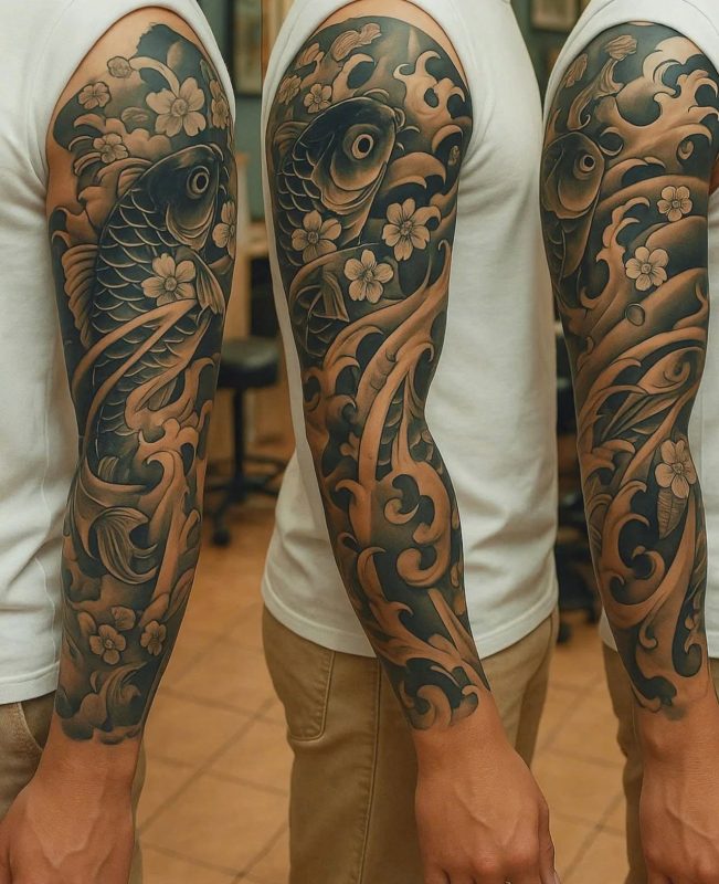 Black and Gray Tattoos: Elegant Designs That Never Go Out of Style