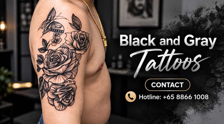 Black and Gray Tattoos: Elegant Designs That Never Go Out of Style