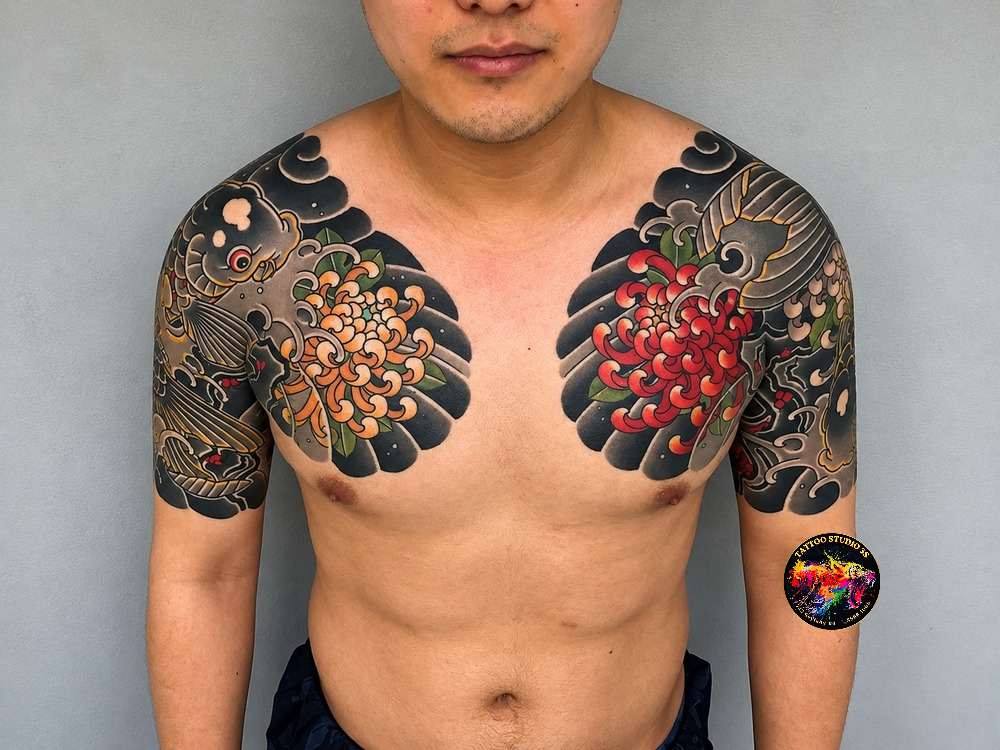 Chrysanthemum Tattoo Ideas With Deep Meaning And Timeless Beauty