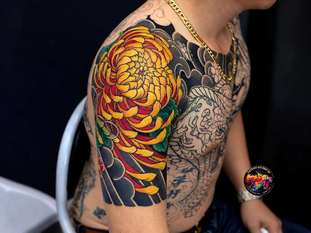Chrysanthemum Tattoo Ideas With Deep Meaning And Timeless Beauty