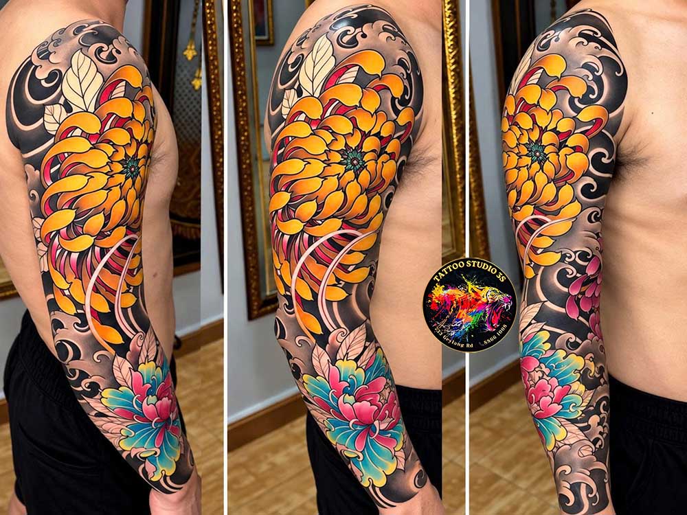 Chrysanthemum Tattoo Ideas With Deep Meaning And Timeless Beauty