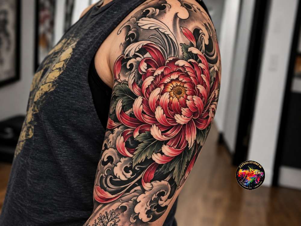 Chrysanthemum Tattoo Ideas With Deep Meaning And Timeless Beauty