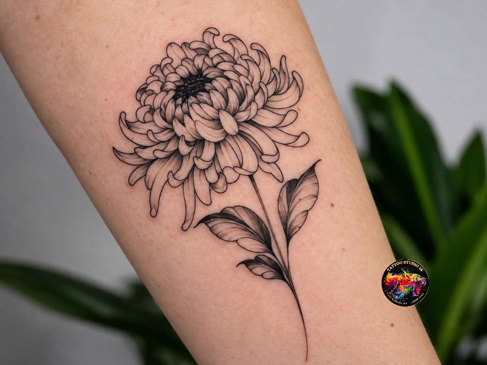 Chrysanthemum Tattoo Ideas With Deep Meaning And Timeless Beauty