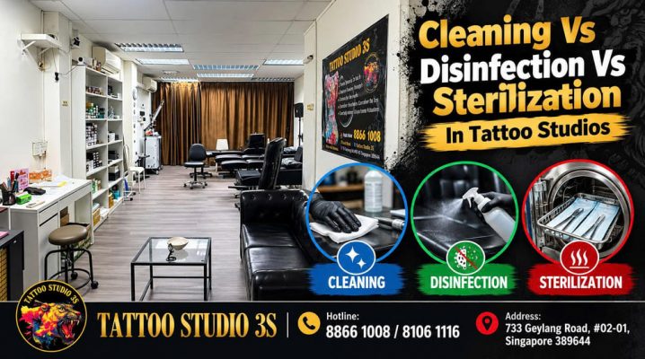 Cleaning Vs Disinfection Vs Sterilization In Tattoo Studios