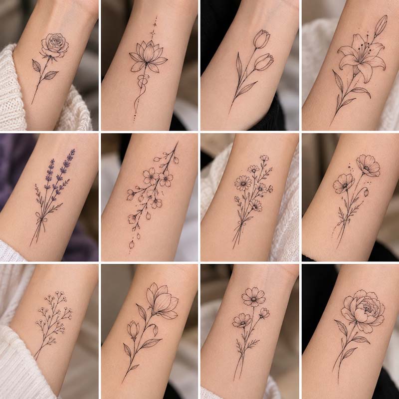 50+ Stunning Fine Line Tattoo Ideas For A Minimalist Look