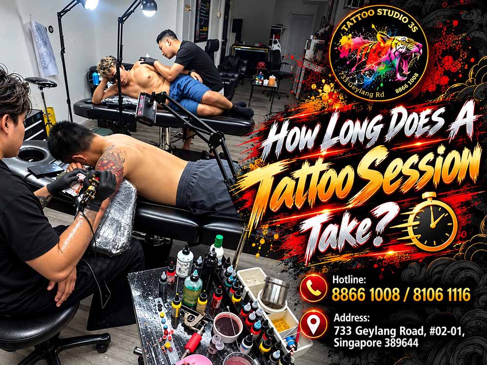 How Long Does A Tattoo Session Take? When Are Multiple Sessions Needed?