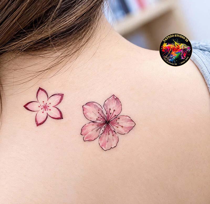 Amazing Japanese Cherry Blossom Tattoo Ideas