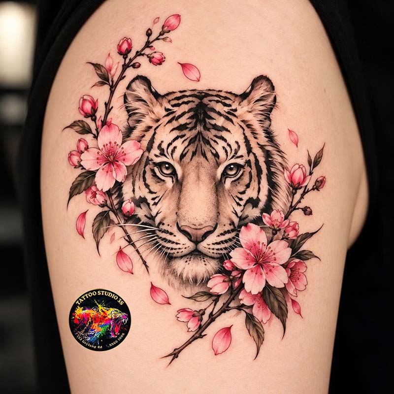 Amazing Japanese Cherry Blossom Tattoo Ideas