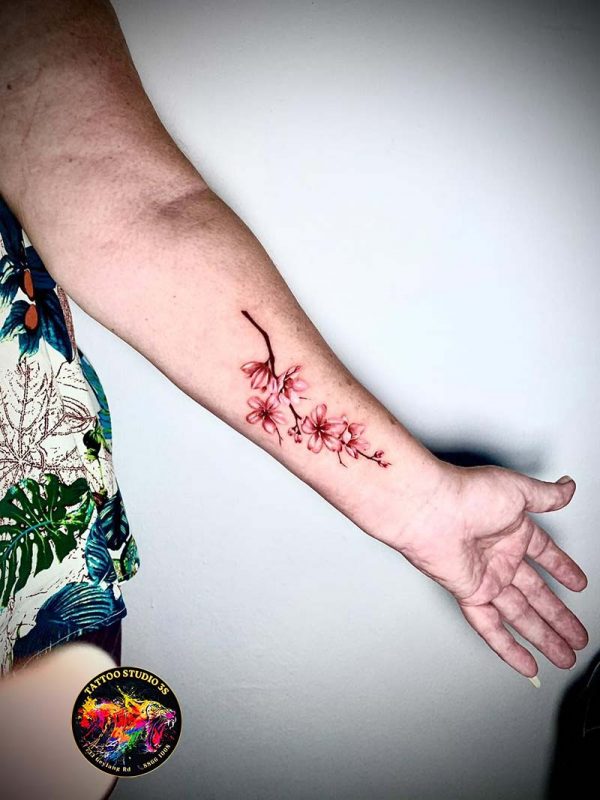 Amazing Japanese Cherry Blossom Tattoo Ideas