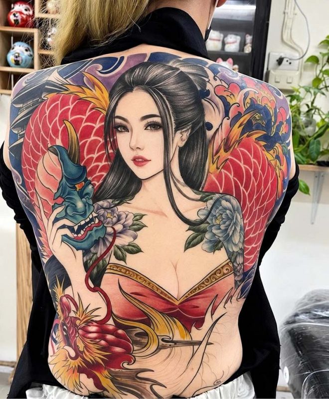 Best Japanese Geisha Tattoo Ideas And Designs