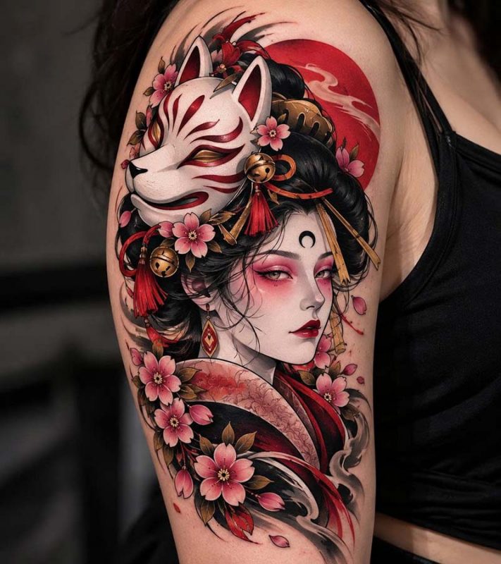 Best Japanese Geisha Tattoo Ideas And Designs