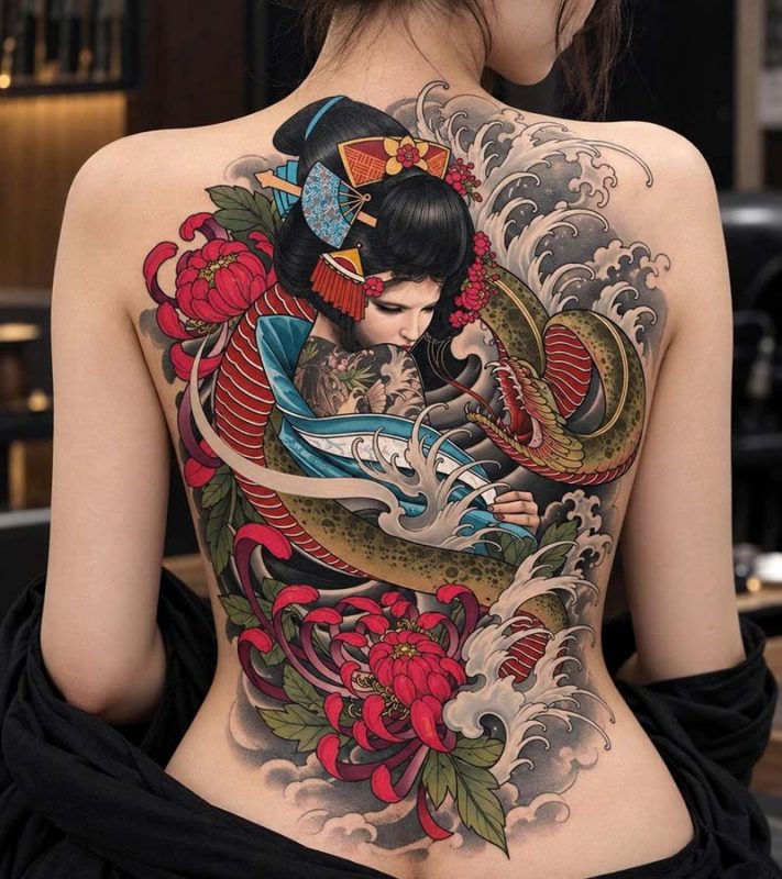 Best Japanese Geisha Tattoo Ideas And Designs