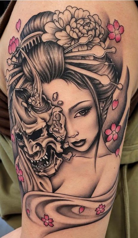 Best Japanese Geisha Tattoo Ideas And Designs
