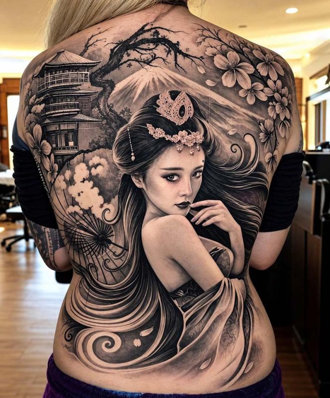 Best Japanese Geisha Tattoo Ideas And Designs