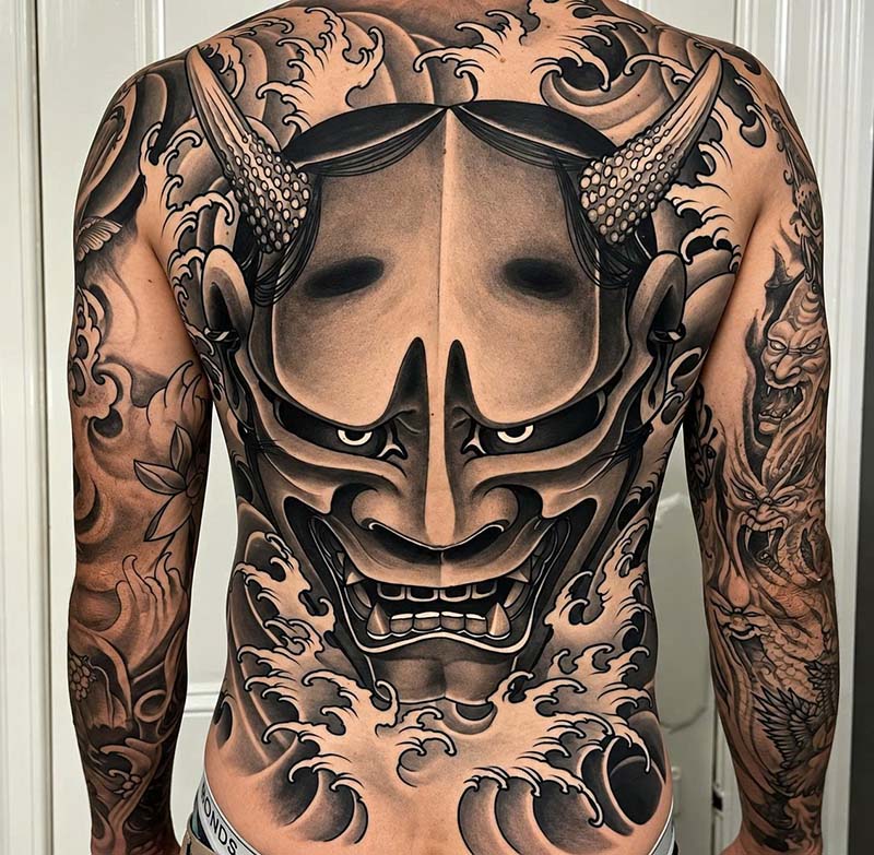 Japanese Hannya Mask Tattoo: Meaning, Symbolism And Design Ideas