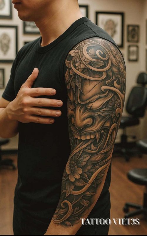 Japanese Hannya Mask Tattoo: Meaning, Symbolism And Design Ideas
