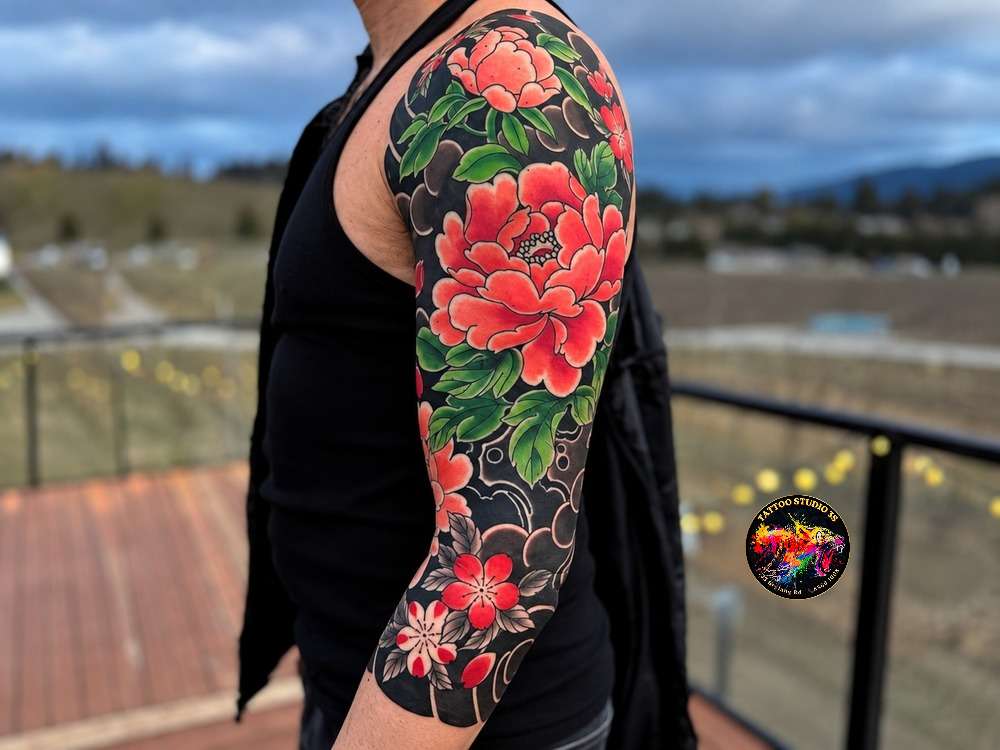 Explore The Most Beautiful Japanese Peony Tattoo Ideas