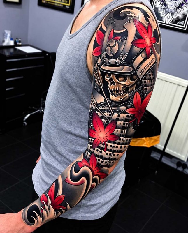 90+ Best Japanese Samurai Tattoo Ideas For 2026