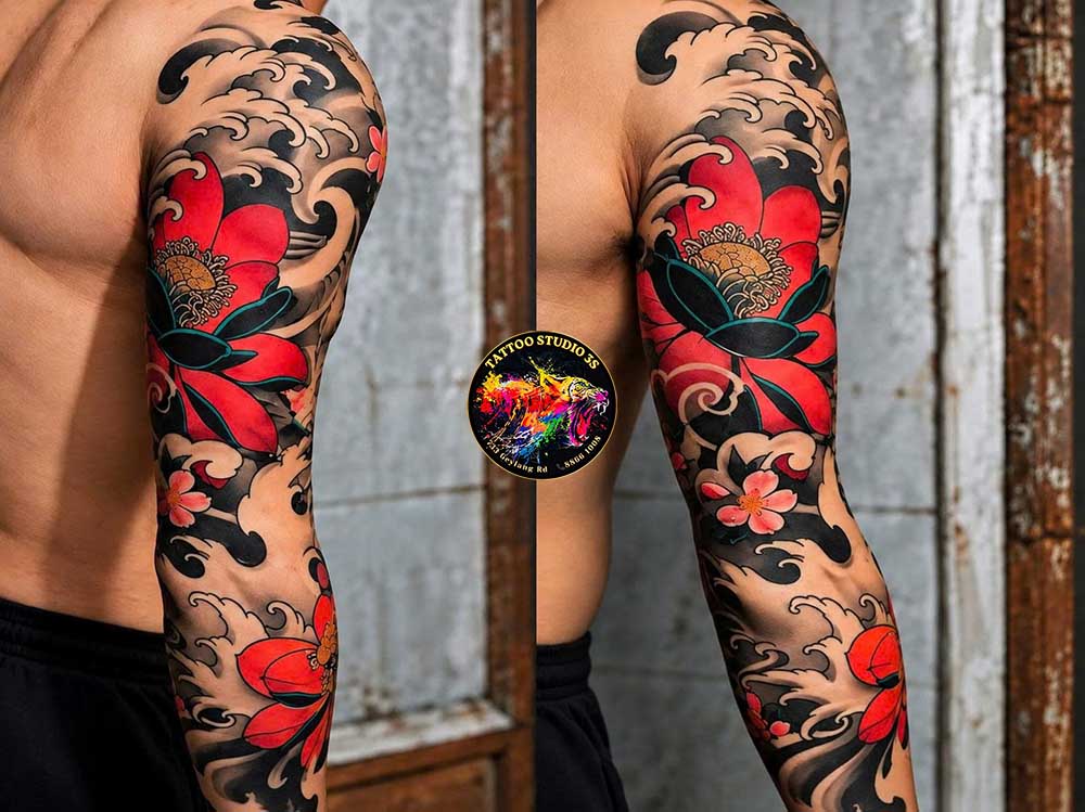 Japanese Wave Tattoo Ideas: From Traditional To Modern Designs