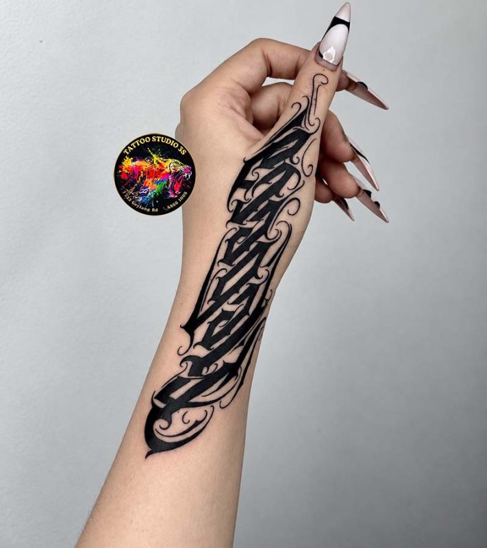 Unique Lettering Tattoo Ideas To Express Your Personality