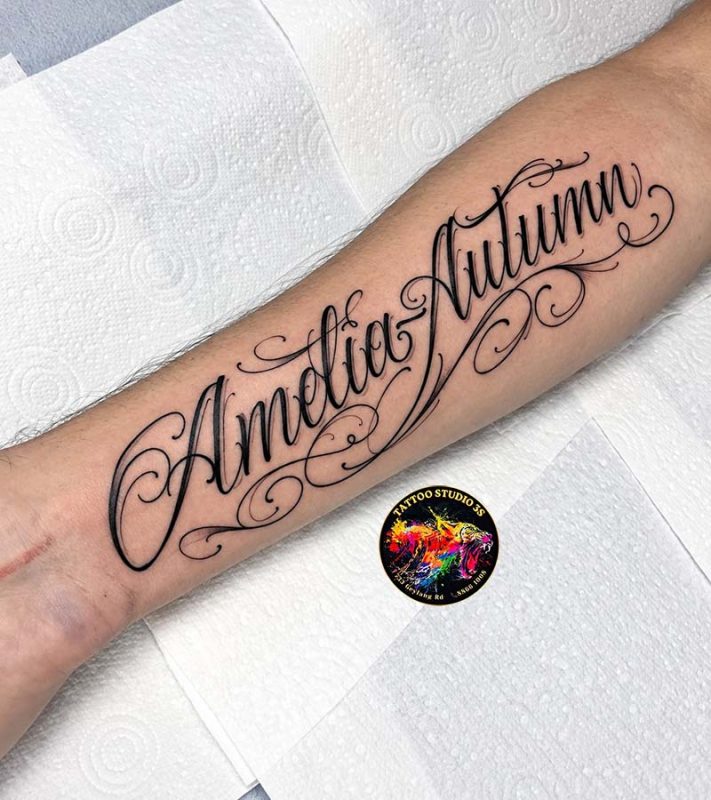 Unique Lettering Tattoo Ideas To Express Your Personality