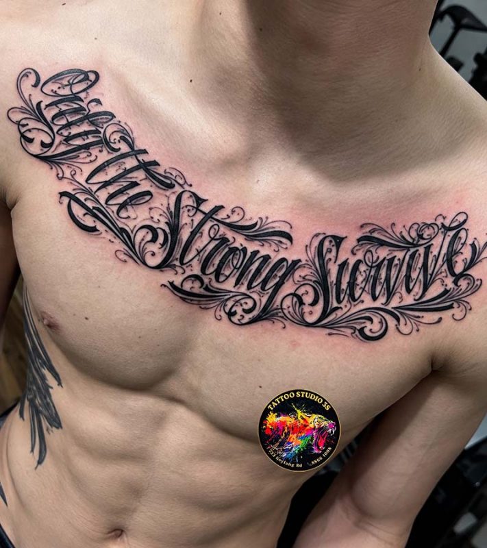 Unique Lettering Tattoo Ideas To Express Your Personality