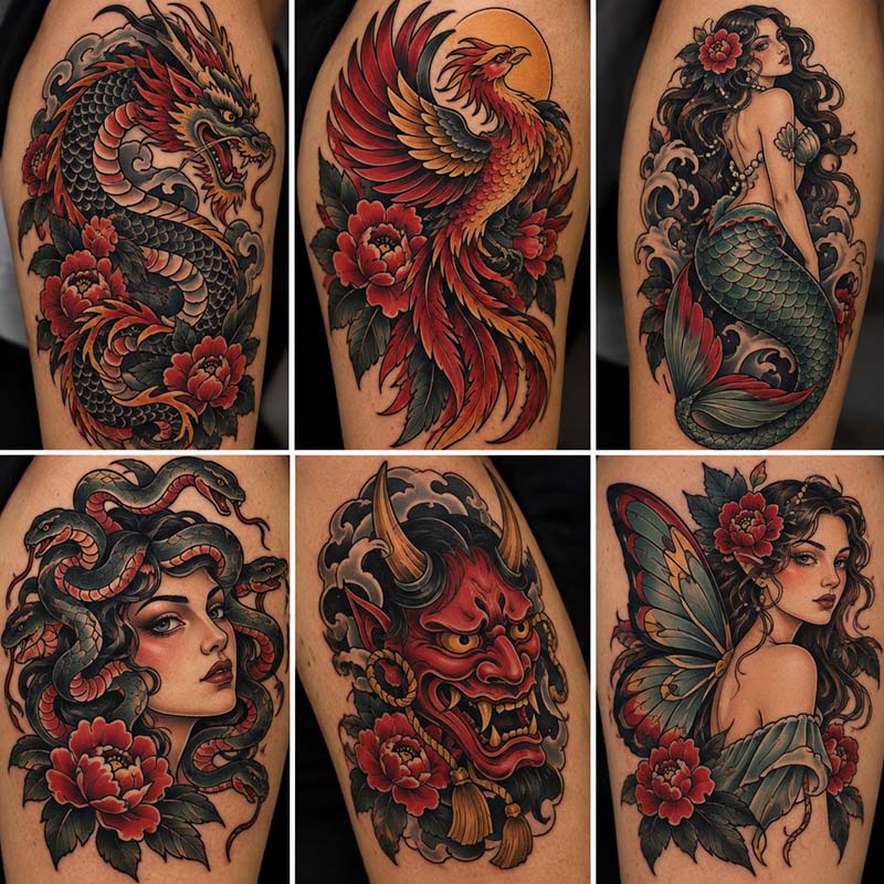 What Is Neo Traditional Tattoo Style? A Complete Guide And Design Ideas