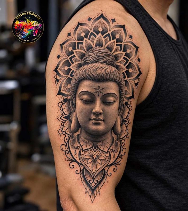 Realism Buddha Tattoo: Meaning, Art And Spiritual Symbolism