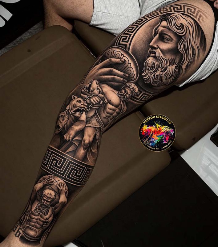 Realistic Statue Tattoo: Turning Iconic Sculptures Into Skin Art