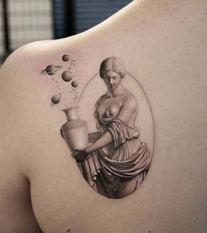Realistic Statue Tattoo: Turning Iconic Sculptures Into Skin Art