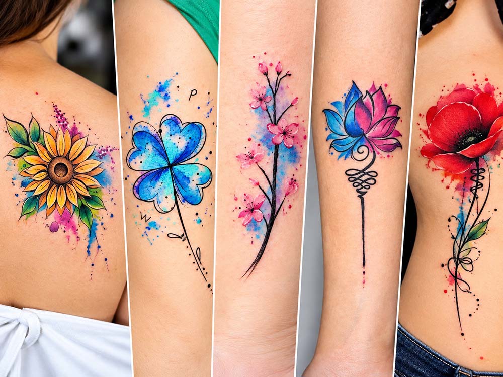 Creative Watercolor Tattoo Ideas