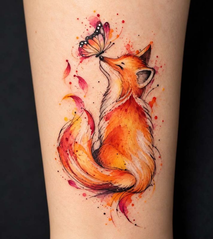 Creative Watercolor Tattoo Ideas