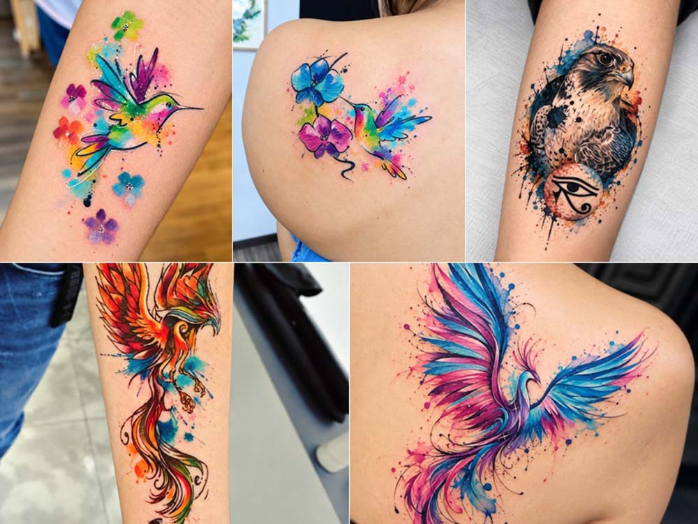Creative Watercolor Tattoo Ideas