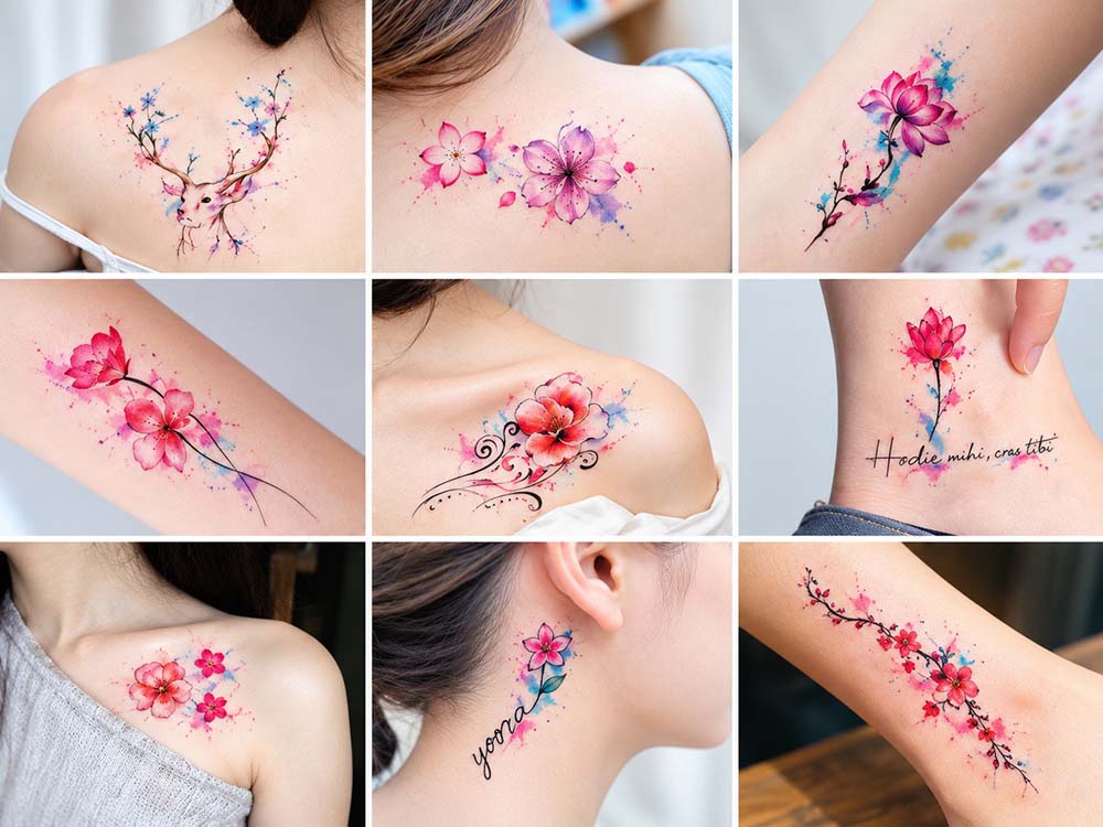 Creative Watercolor Tattoo Ideas